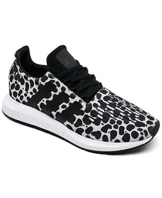Adidas Women's Swift Run 1.0 Animal Print Casual Sneakers from Finish Line - Macy's | Macy's