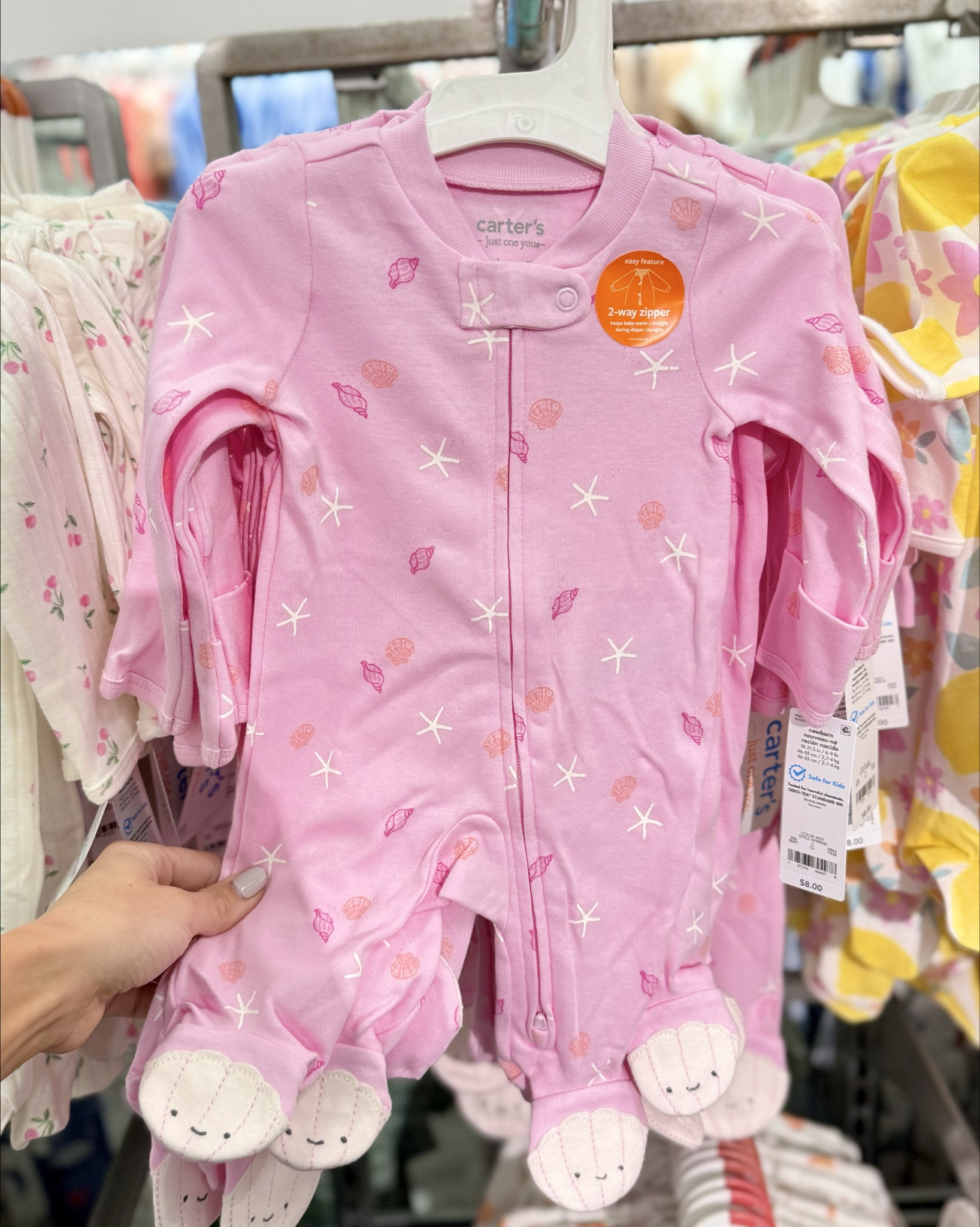 SO many new baby girls pajamas in cute Summer prints 😍☀️🐚
-

#babyclothes #girlmom #momofgirls #babyfashion #babygirl #springclothing #babygirlontheway #babygirloutfit #target #targetmom #targetfinds #babypjs #babypajamas 

#LTKBump #LTKmomlife