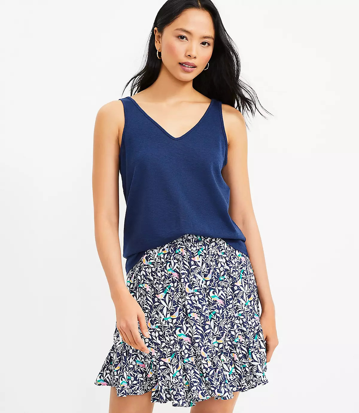 Double V Tank Top | LOFT