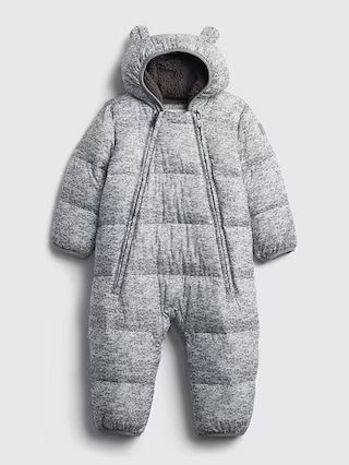 Baby 100% Recycled ColdControl Max Puffer One-Piece | Old Navy (US)