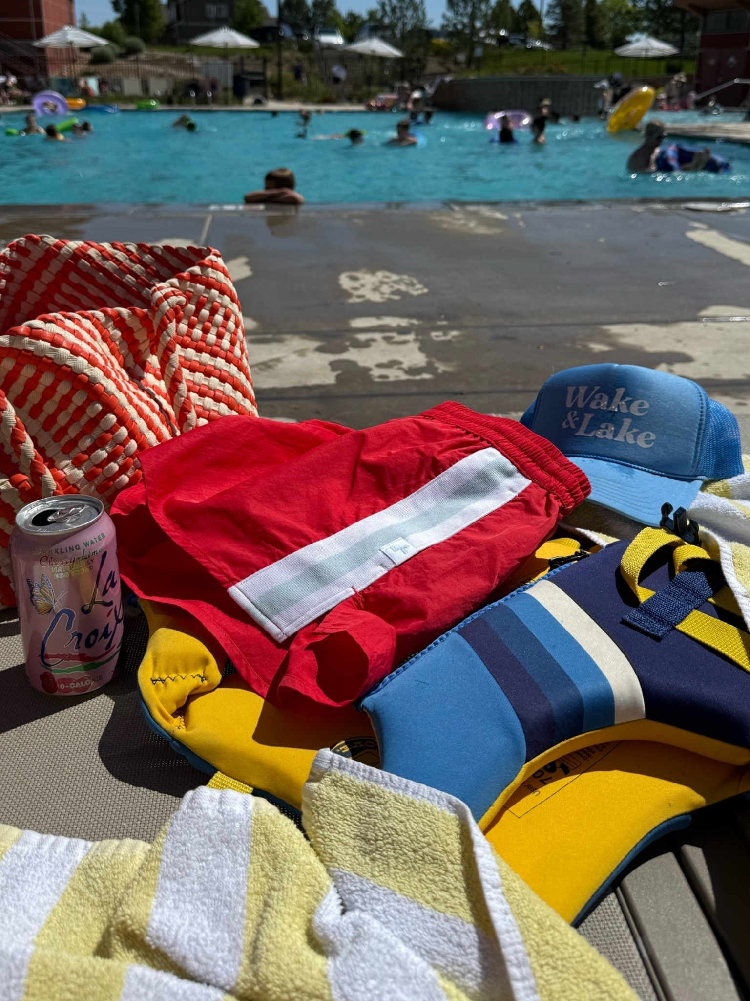 Swim day essentials with my wake and lake SnapBack hat from KatyDid

#LTKdayinmylife #LTKSeasonal #LTKSwim