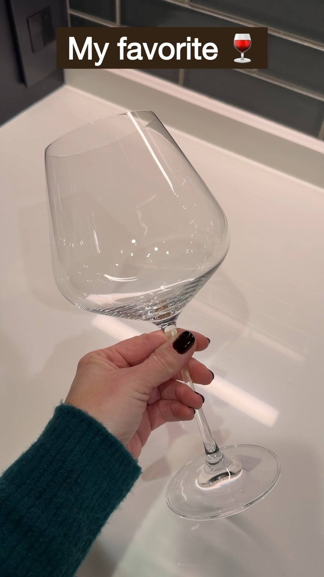 Oversized wine glasses are always the answer. 🍷
Perfect for red wine, they let it breathe, swirl beautifully, and somehow make a quiet night at home feel a little more special. One of those simple upgrades I reach for every time.

#LTKHoliday #LTKHome #LTKGiftGuide