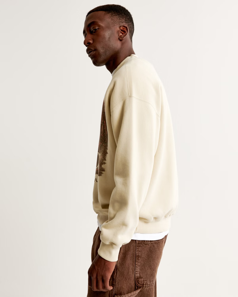 Zion Graphic Crew Sweatshirt | Abercrombie & Fitch (US)