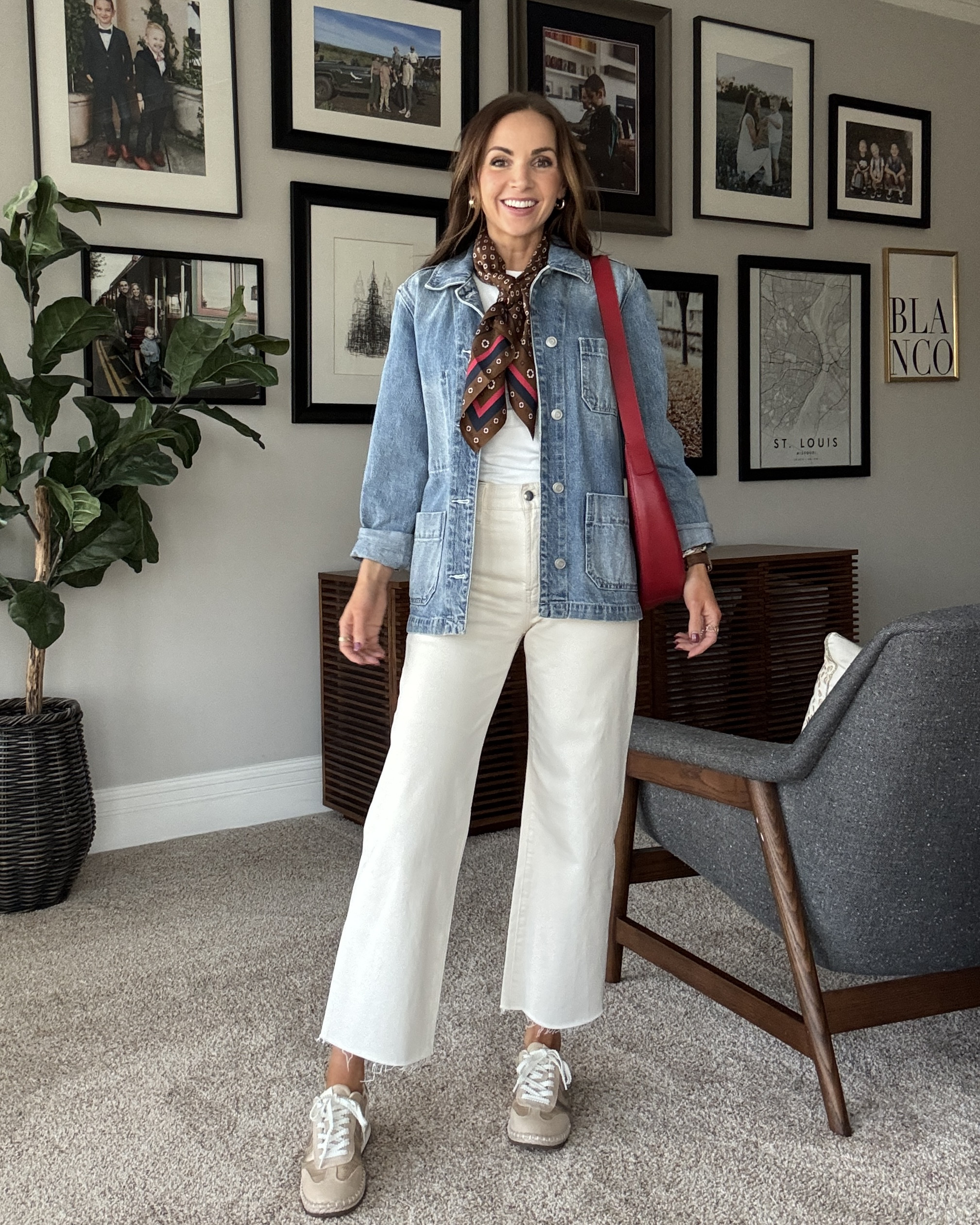 I got my @onequince jacket last year and reach for it so often! 

#LTKootd