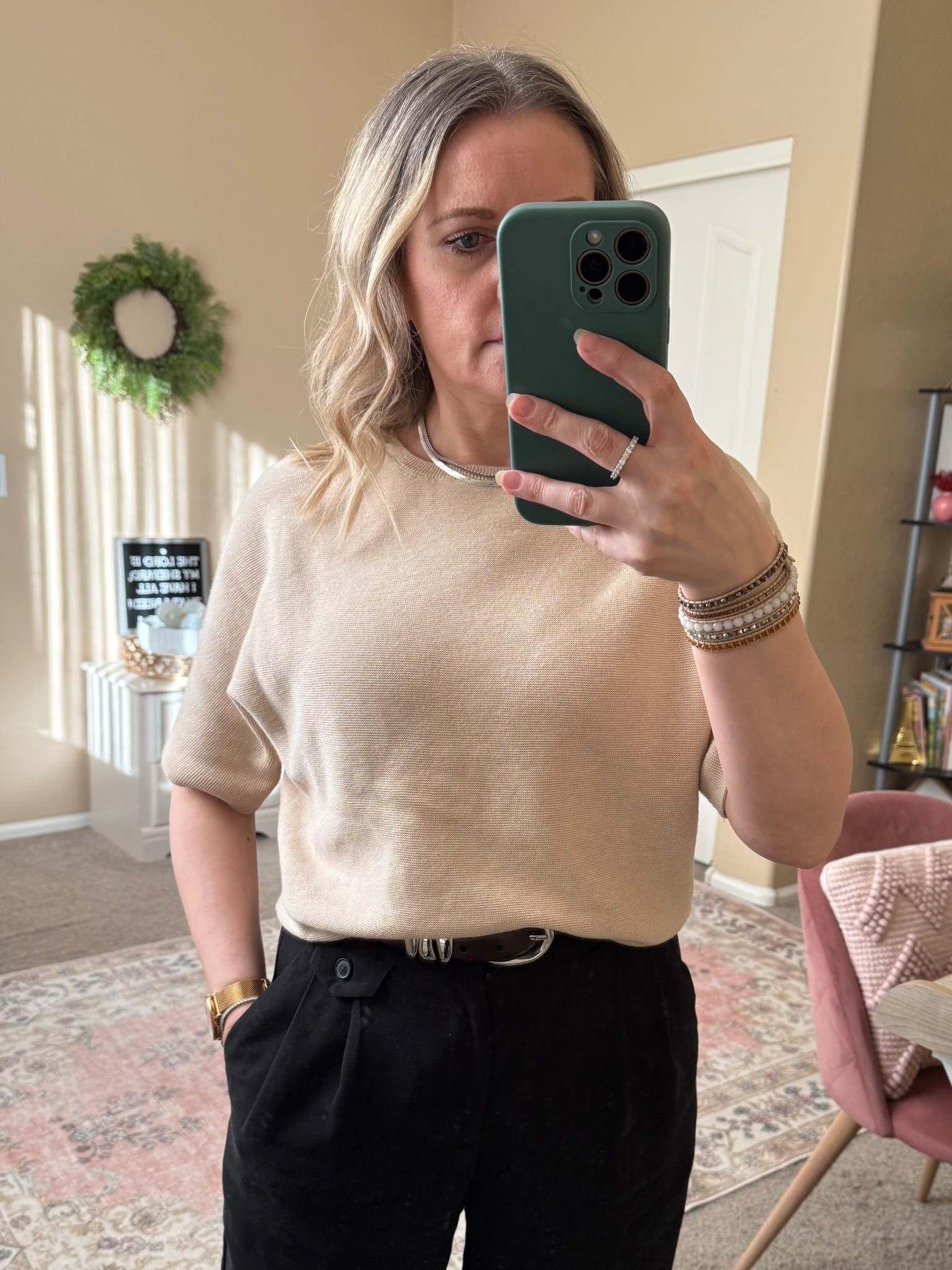 Love this lightweight Cotton Cashmere  Dolman Sweater from Quince. Great quality and perfect for spring. I want it in every color. It’s that good. 



Spring outfit, quince sweater 

#LTKFindsUnder50 #LTKOver40 #LTKSeasonal