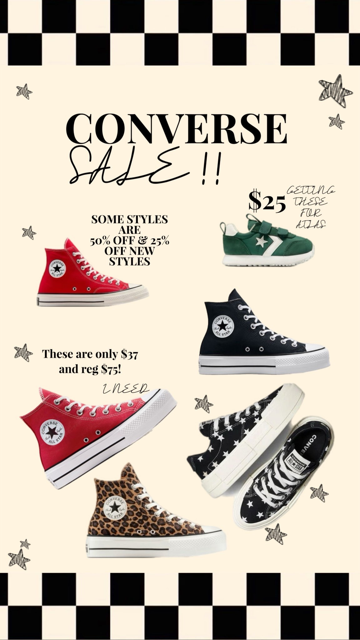 This converse sale is sooo good!!! Code CYBERWEEK

#LTKGiftGuide #LTKCyberWeek