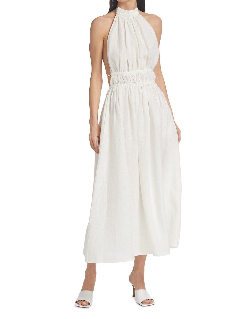 Giuliana Open-Back Halter Dress | Saks Fifth Avenue