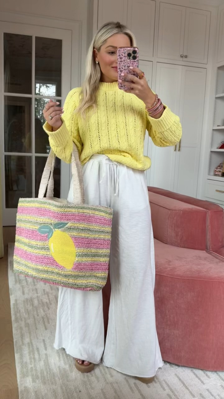 Obsessed with this yellow sweater. Under $30 and so perfect for spring  

#LTKgrwm #LTKootd