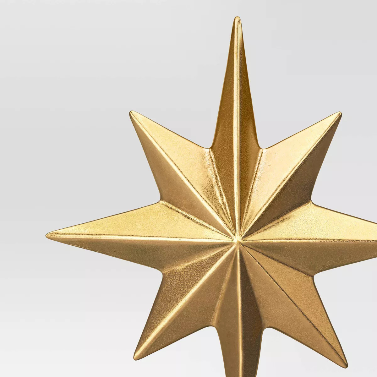 13.75" Metal 8-Point Star Christmas Tree Topper Gold - Wondershop™ | Target