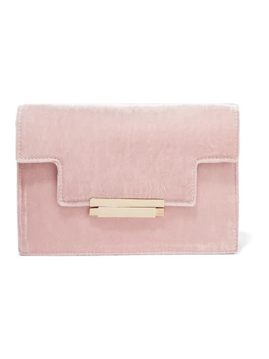 AERIN - Velvet Clutch - Pink | NET-A-PORTER (UK & EU)