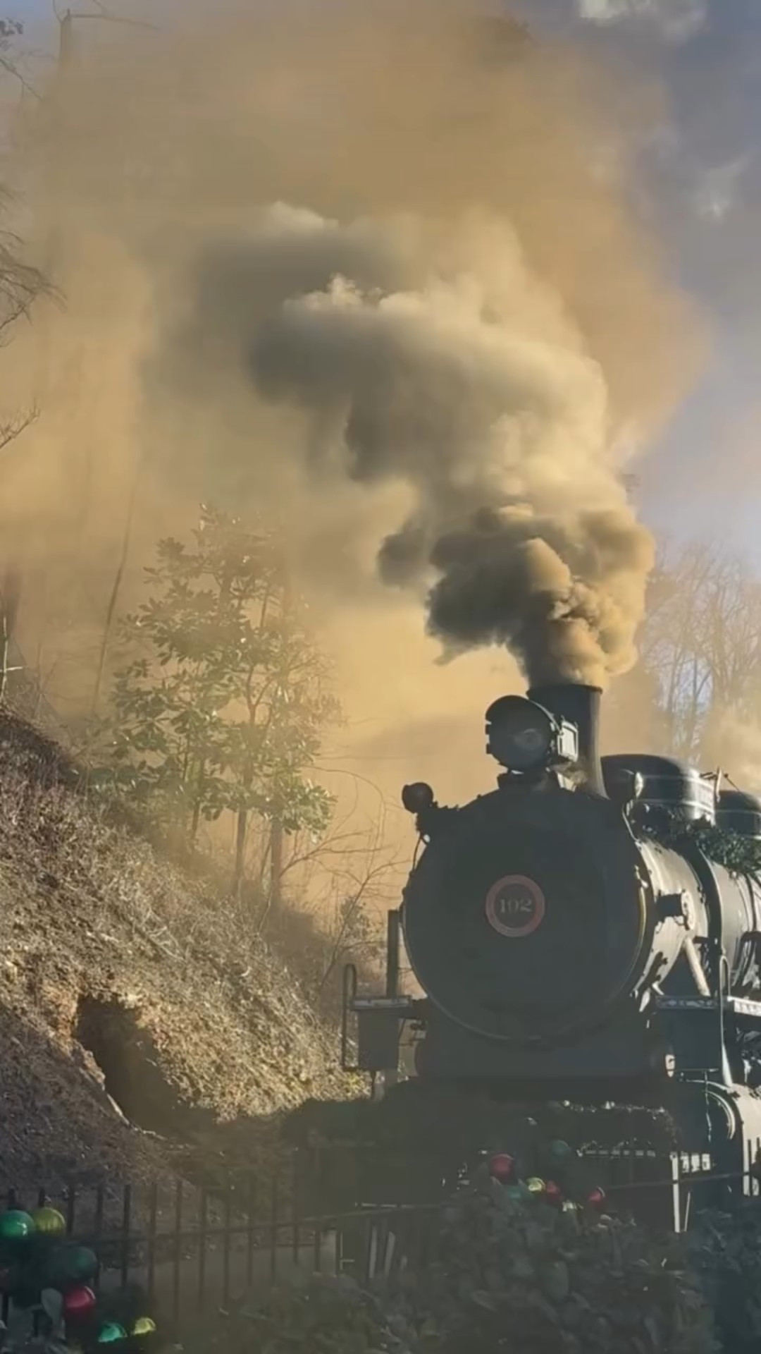 Dollywood is home to a real, coal-fired steam train you can actually ride 🚂
The Dollywood Express isn’t a replica, it’s an authentic historic locomotive, powered the old-fashioned way with coal. As it winds through the Smoky Mountains, you’ll hear the whistle, smell the steam, and yes… it even shoots out real soot and ashes, just like trains did back in the day. It’s a rare, hands-on piece of living history and one of the most unique experiences in the park.
#familytravel #tennessee #travel #themeparks