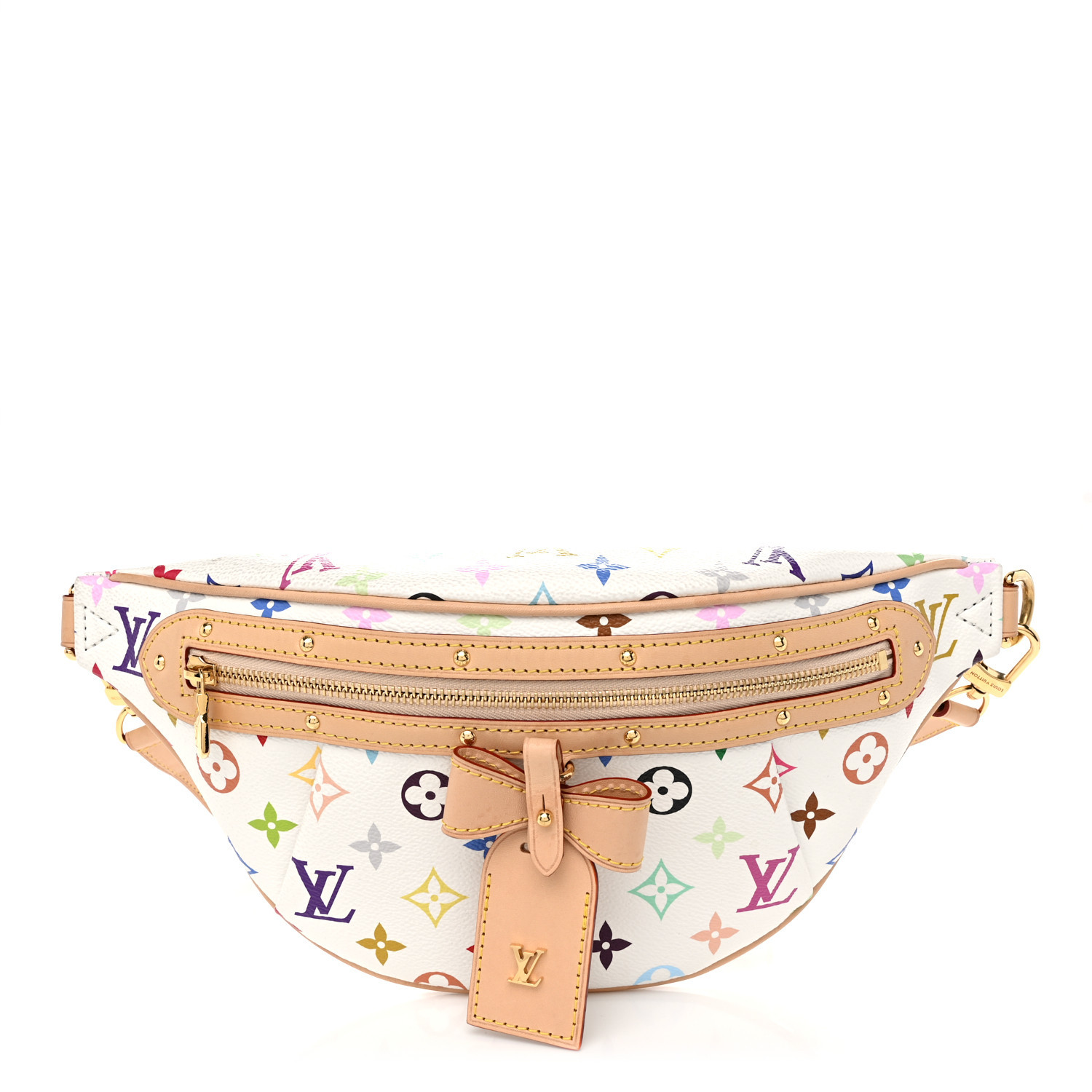 LV X TM Monogram Multicolor High Rise Bumbag White | FASHIONPHILE (US)