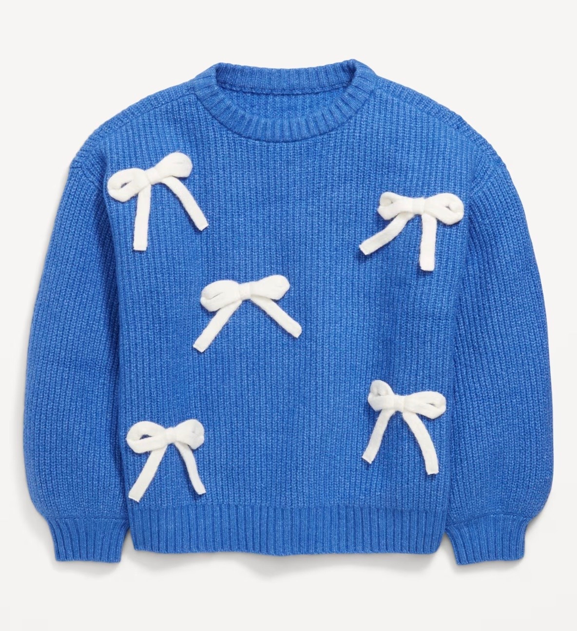 The CUTEST bow sweater for girls from Old Navy! This would be a great Christmas gift! 

#LTKKids #LTKGiftGuide #LTKSeasonal