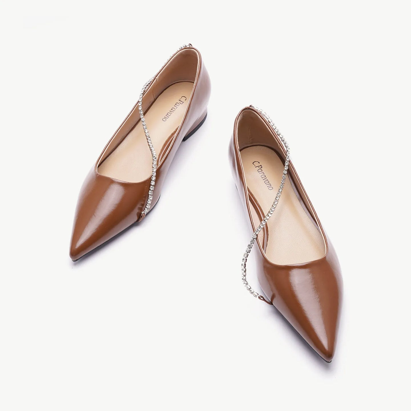 Crystal Chain Flats (Aida) | C.Paravano | cparavano