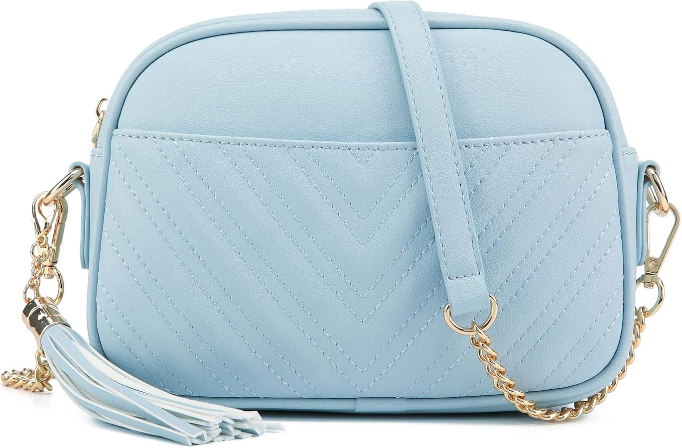 lola mae Quilted Crossbody Bag, Trendy Design Shoulder Purse | Amazon (US)