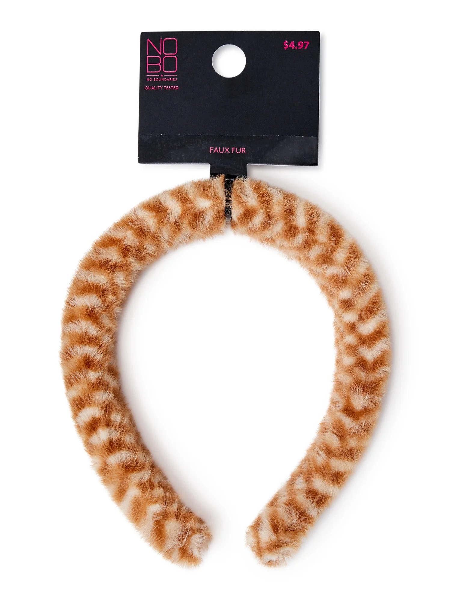 No Boundaries Juniors Faux Fur Headband | Walmart (US)