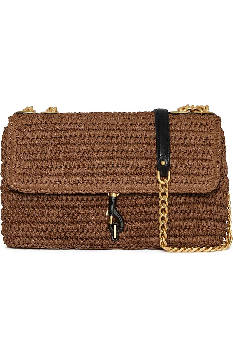 Rebecca Minkoff Medium Edie Woven Convertible Crossbody Bag | Nordstrom | Nordstrom