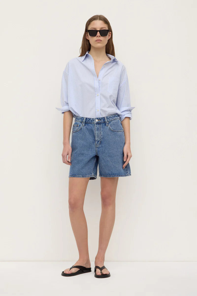 Mid Rise Vintage Denim Short | Assembly Label (AU)