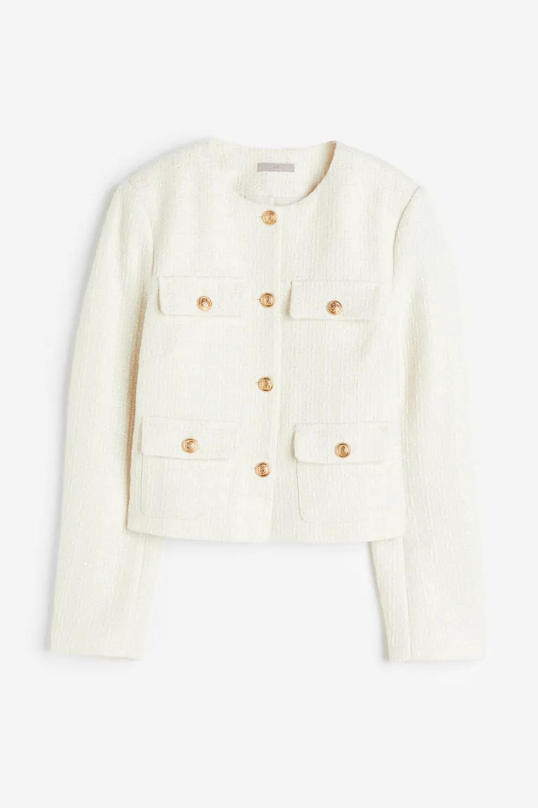 Textured-weave Jacket | H&M (US + CA)