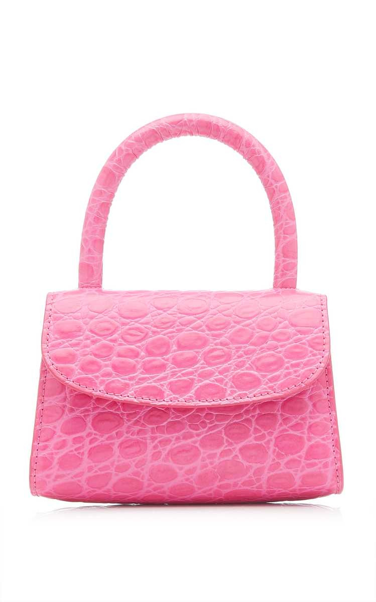 Mini Croc-Embossed Leather Shoulder Bag | Moda Operandi (Global)