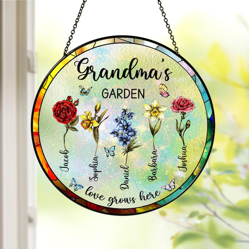Personalized Grandma's Garden Gift for Grandma, Grandma Gift, Mother's Day Gift for Grandma, Nana... | Etsy (US)