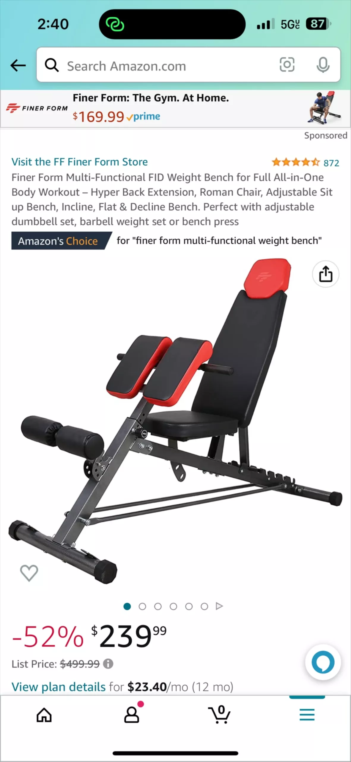 Multi-Functional FID Weight Bench