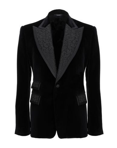 Dolce & gabbana Man Blazer Black Size 36 Cotton, Polyester, Silk, Acetate, Acrylic | YOOX (US)