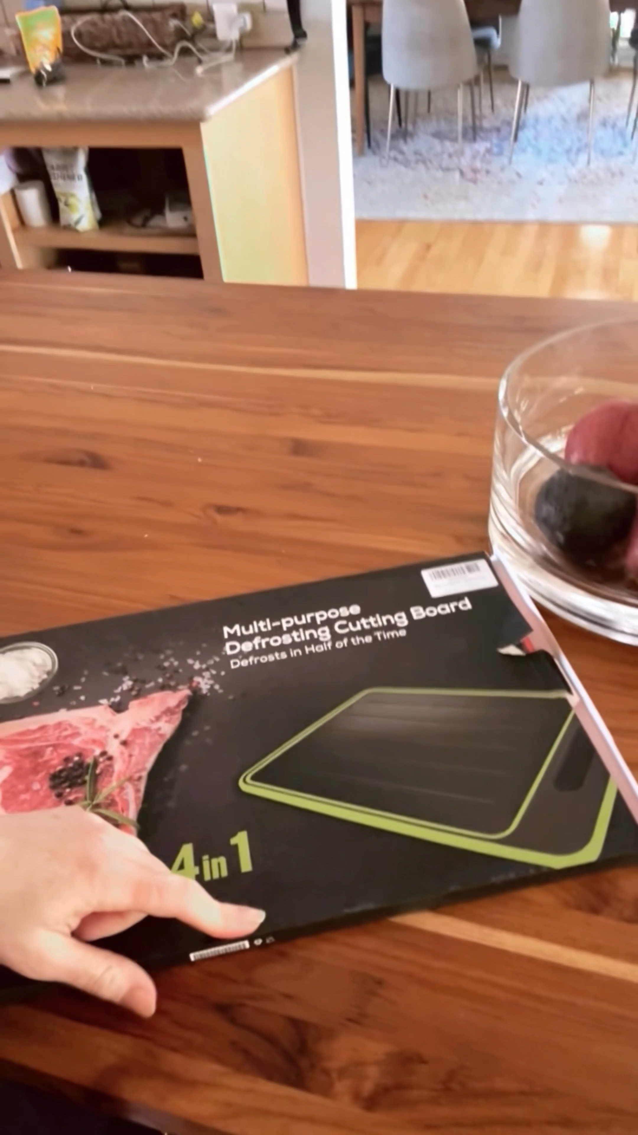 Defrosting mat! Defrost dinner in half the time. Yes, it WORKS! I was skeptical, but dang this is a game changer for us  

#LTKFamily #LTKFindsUnder50 #LTKHome