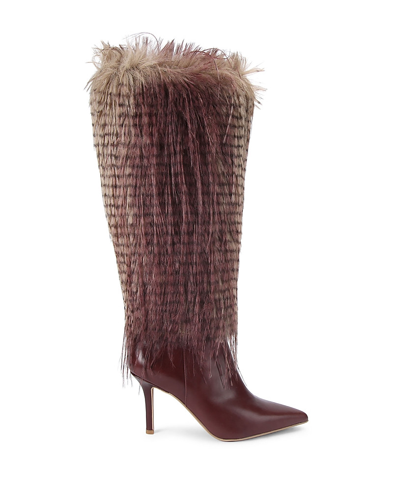 Kurt Geiger London Women's Faux Fur Kensington Boots | Bloomingdale's (US)