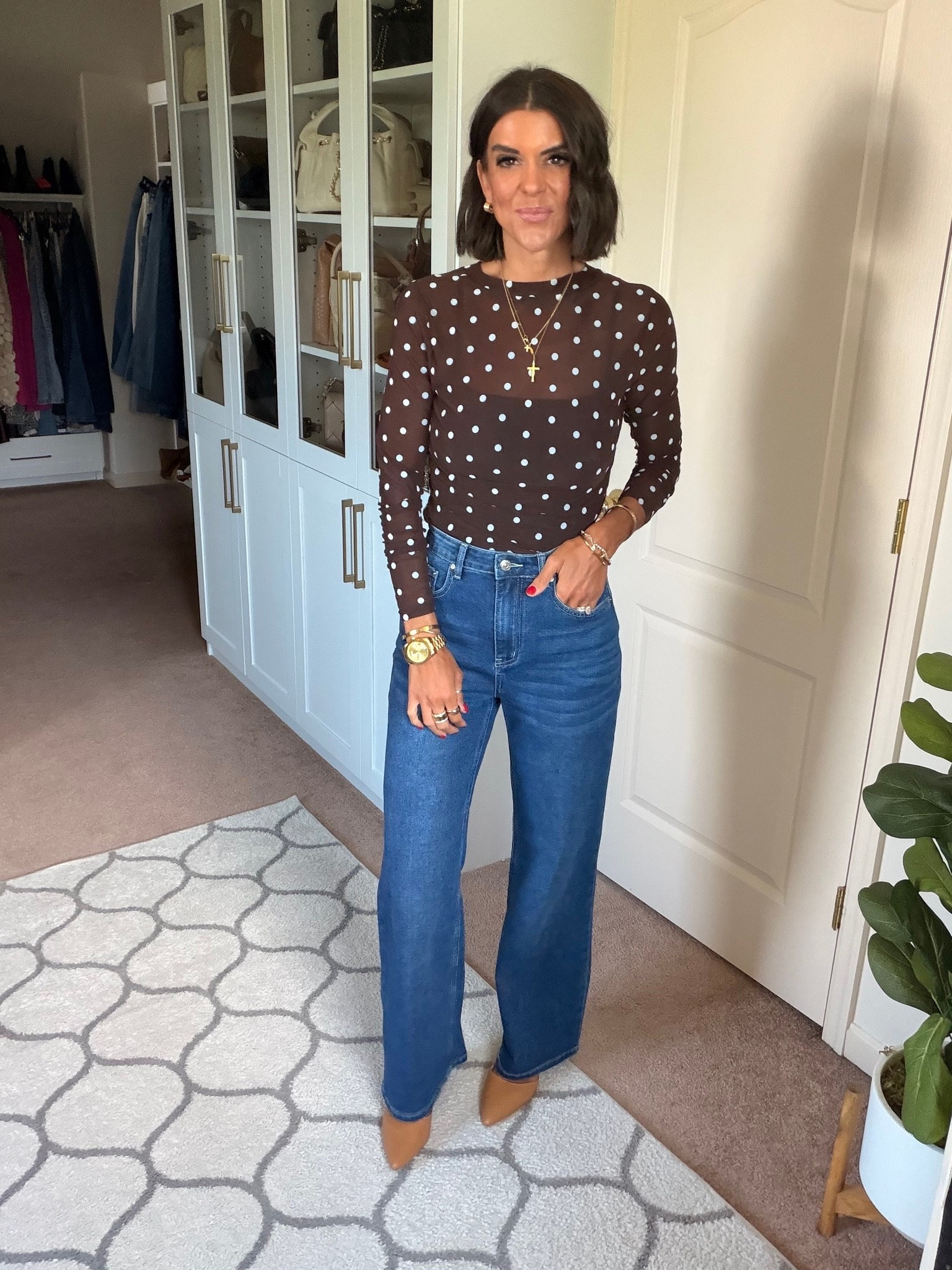Size small in top size xs in jeans

#LTKdayinmylife #LTKmomlife #LTKgrwm