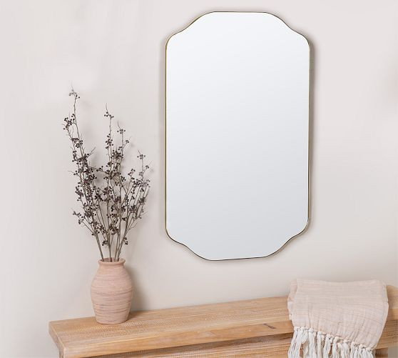 Leelah Rectangular Wall Mirror | Pottery Barn (US)