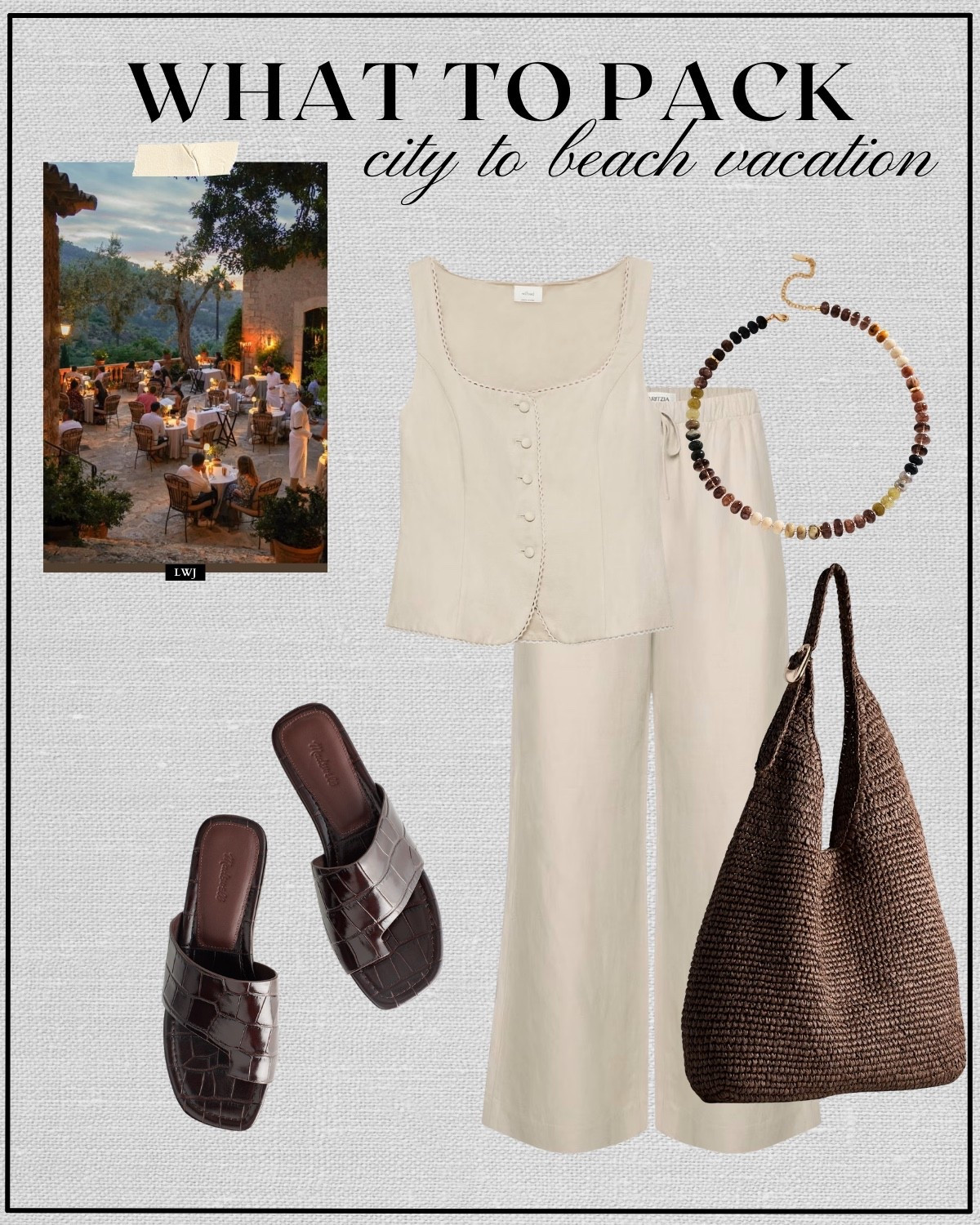 Madrid vacation outfit inspo 

#LTKTravel