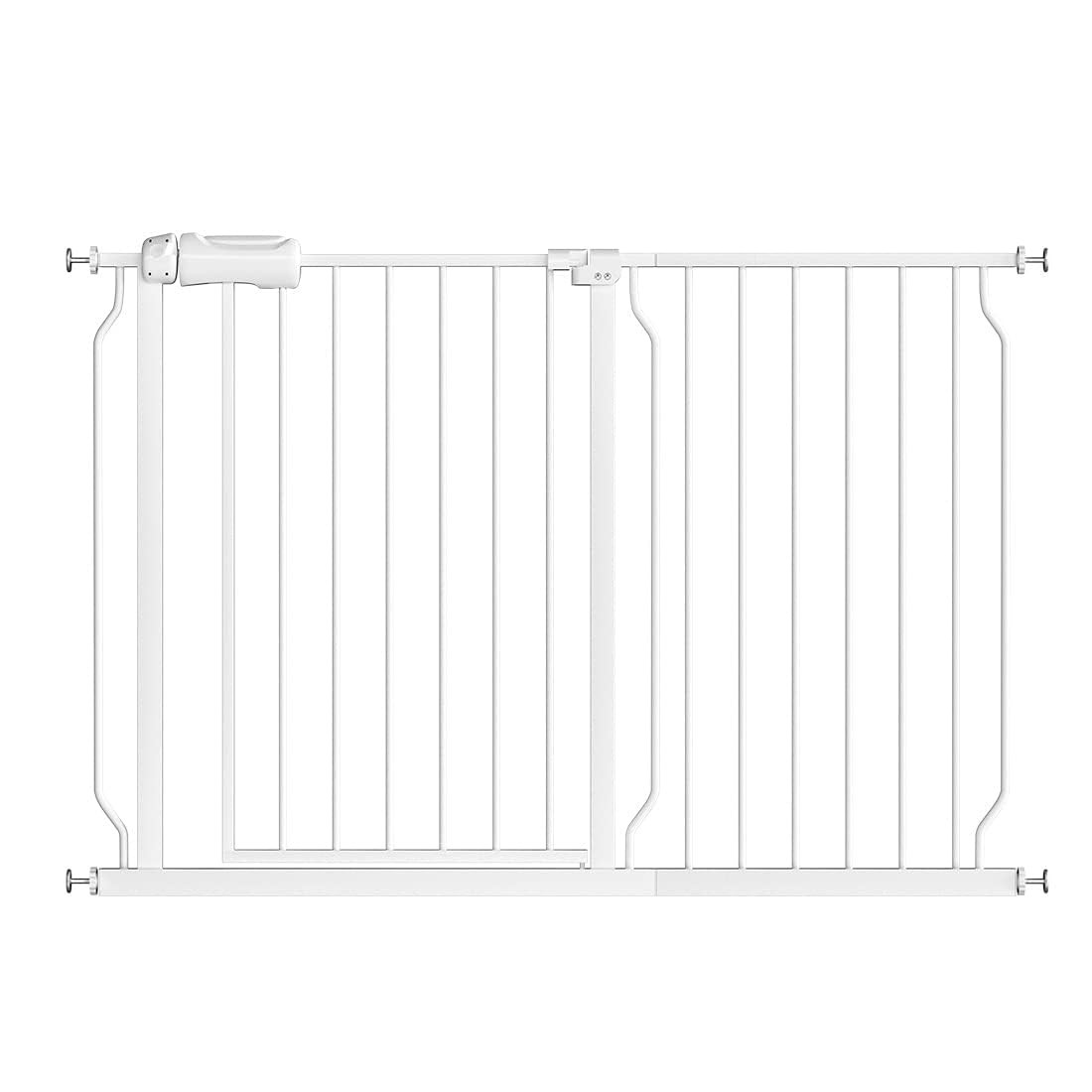 Fairy Baby 43.5-48 Inch Wide Easy Step Safety Gates for Doorways, Extra Wide Pet Gate for Dogs Pu... | Amazon (US)