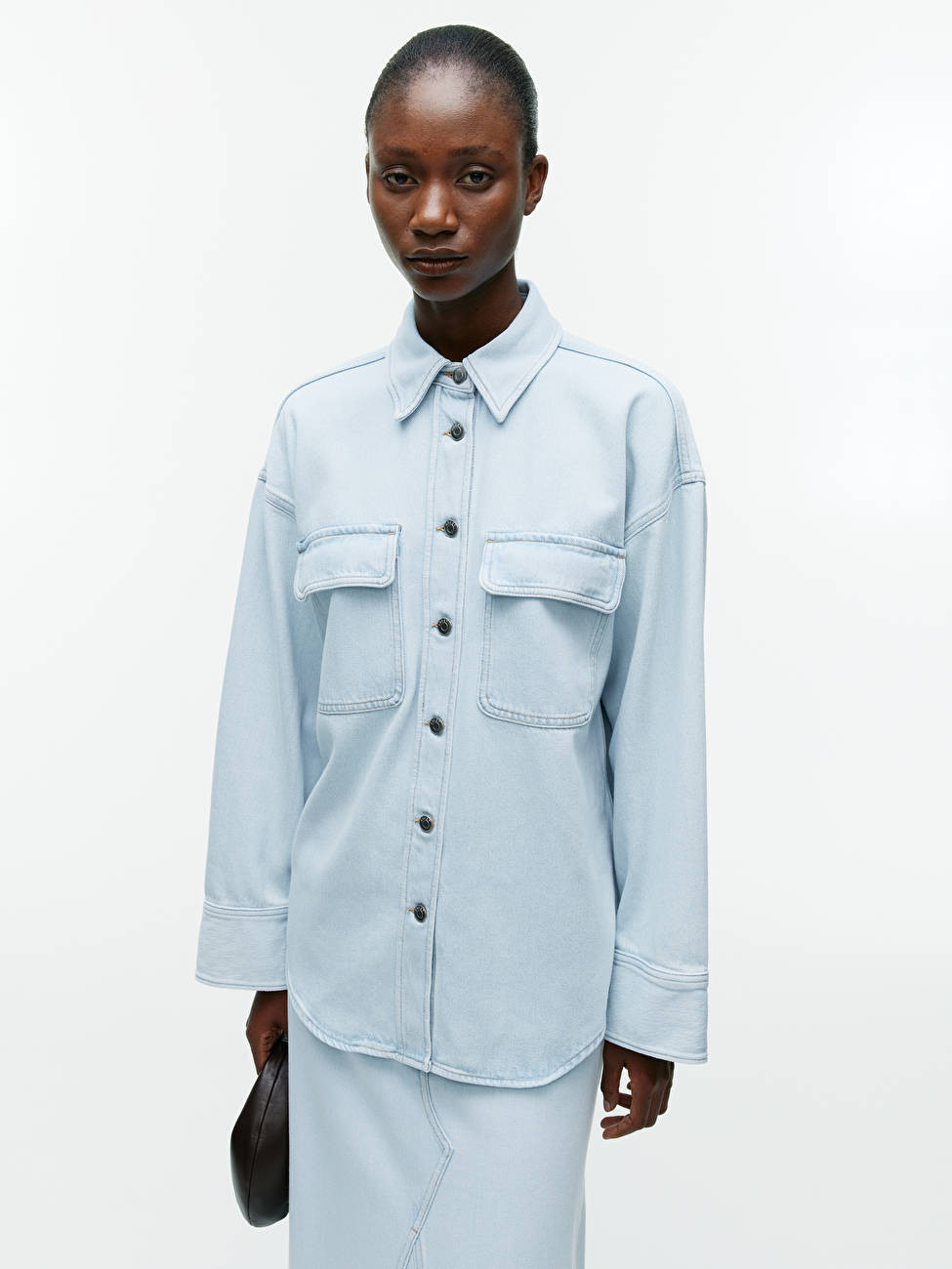 ARKET
	
	
			   Women
	
	
			   Shirts & blouses
	
	
			   Denim Shirt | ARKET (US&UK)