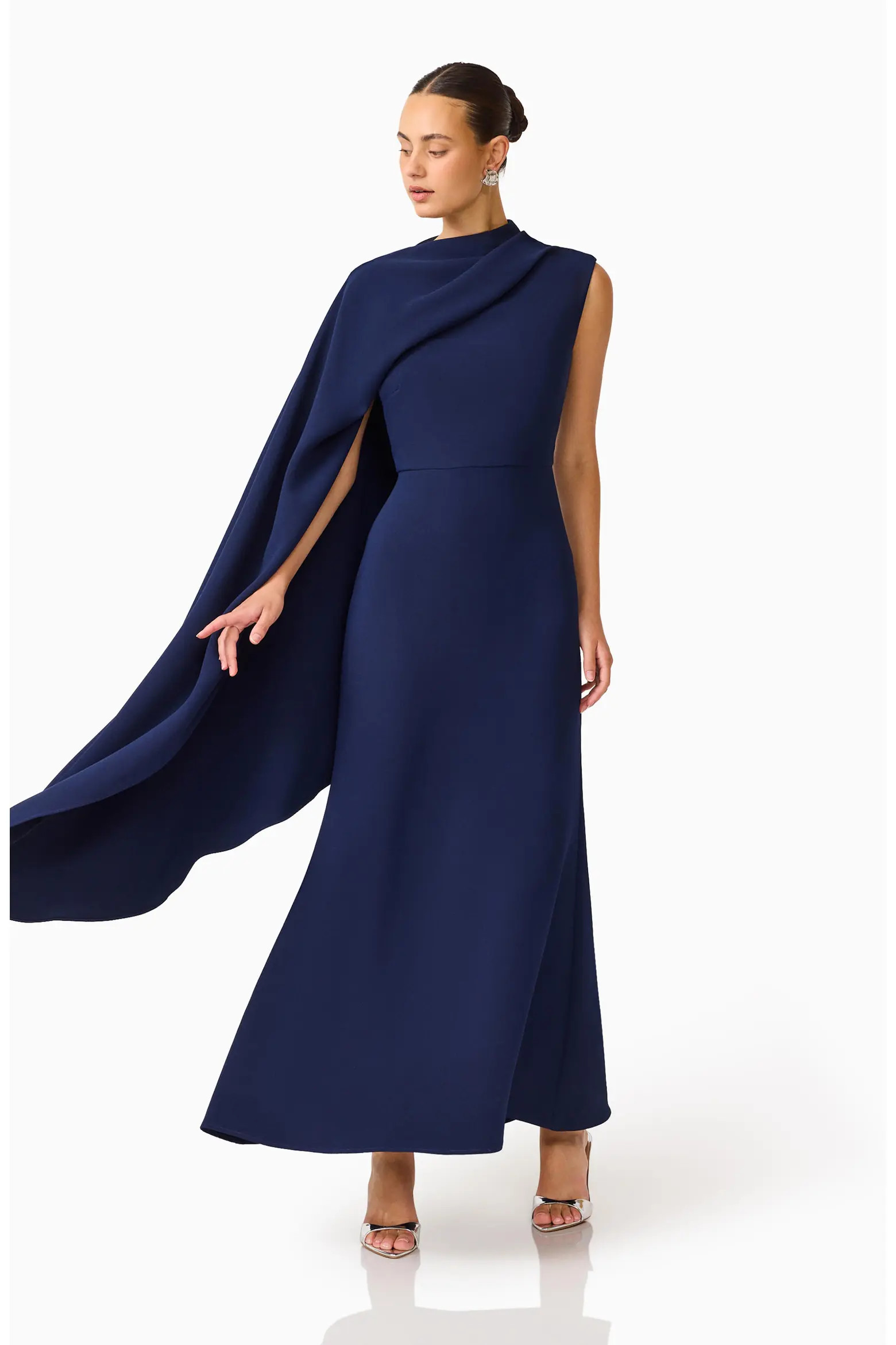Elliatt Leonara Asymmetric Cape Dress (Women) | Nordstrom | Nordstrom