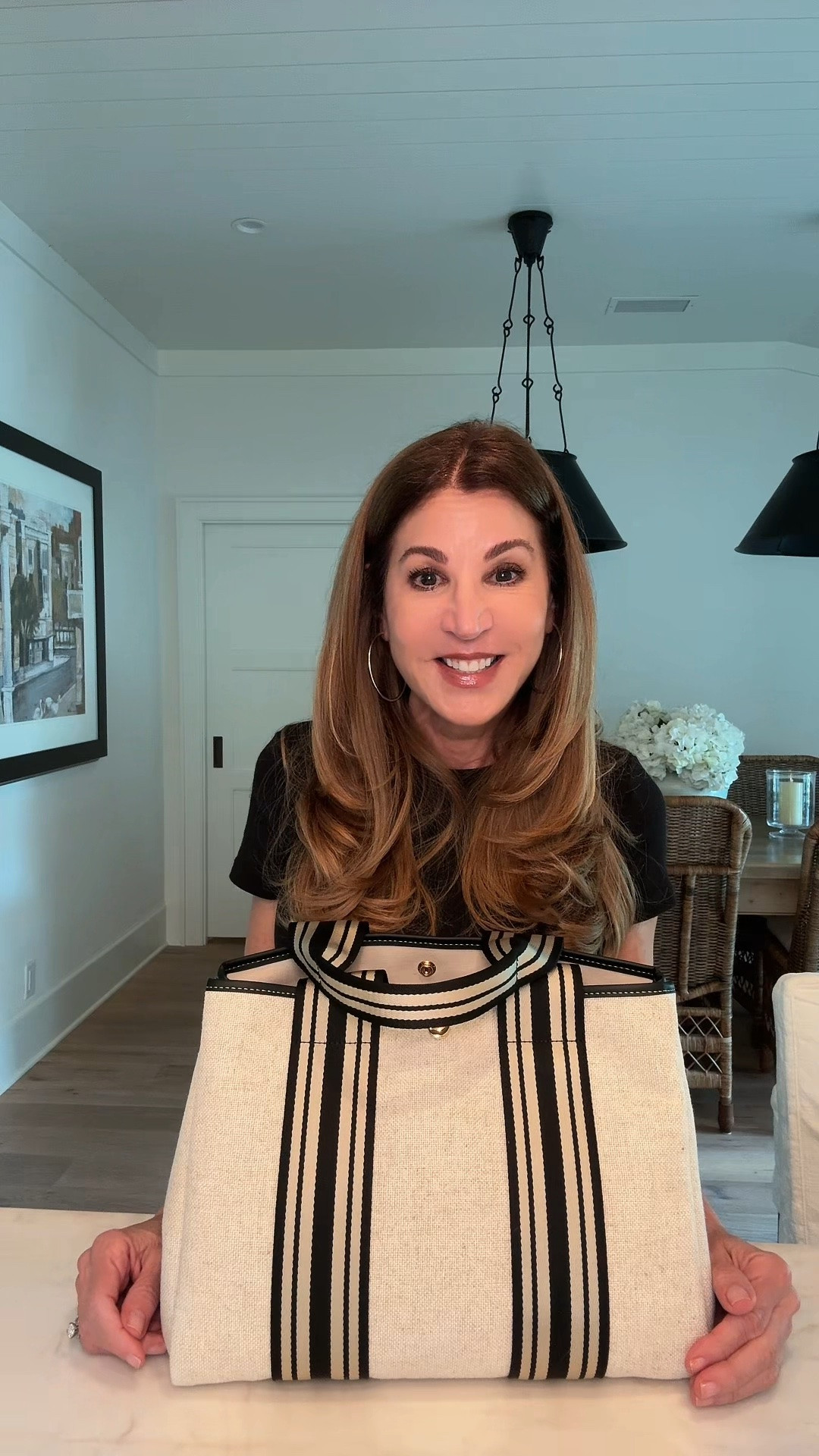 I’m very picky when it comes to finding the perfect bag.👜
I wanted something a little different than the standard canvas bag for summer. When I saw this from @evereve I instantly loved the color combination and the size. I go into detail on why I love this bag and how I organized it!😊

#LTKSeasonal #LTKHome #LTKOver40