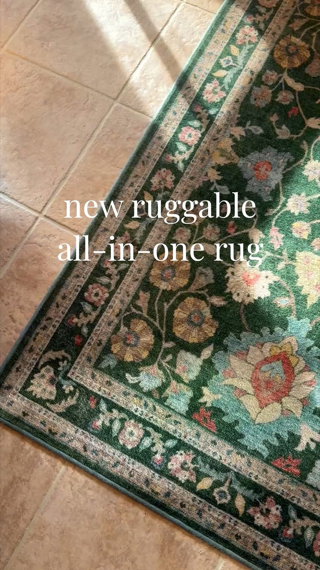 a ruggable rug in the kitchen is a must! the new tufted all in one rugs are wonderful! thicker, soft in the foot and washable! this new colorway is stunning

#LTKHome #LTKSaleAlert #LTKmomlife