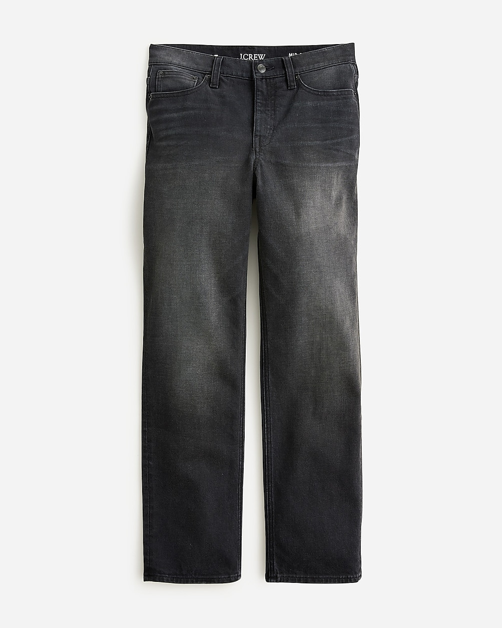 Mid-rise '90s classic straight-fit jean in Charcoal wash | J. Crew US