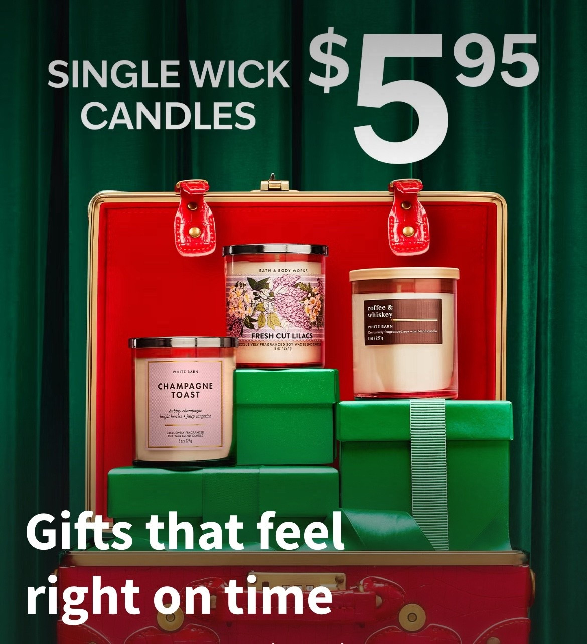Good Morning! Bath & Body Works has their Single Wick Candles on sale for only $5.95 today! 🕯️ These are wonderful for gifting or just having on hand to fill your home with holiday ambiance. So many wonderful scents available! 

#LTKGiftGuide #LTKHome #LTKSaleAlert