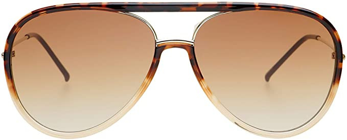 FREYRS Shay Designer Fashion Lightweight Aviator Sunglasses for Women Eyewear | Amazon (US)