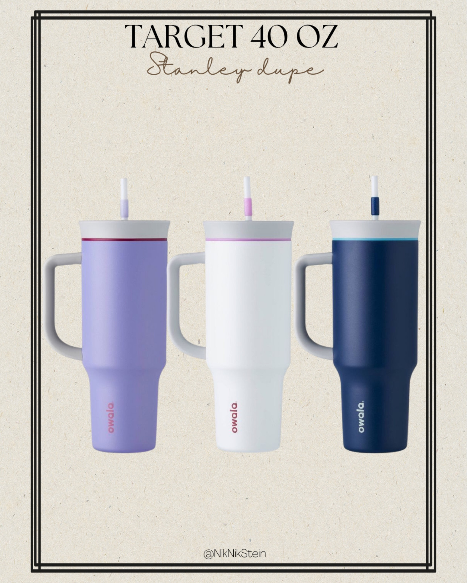 Stanley dupe. Target tumbler. Target Stanley. 40oz tumbler  

#LTKhome #LTKGiftGuide #LTKFind