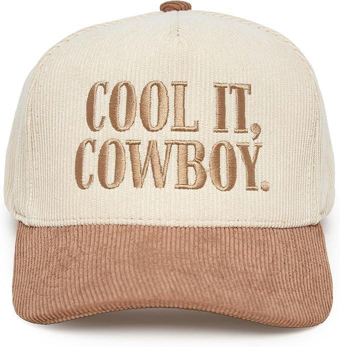 Funky Junque Two Tone Vintage Trucker Hats Men Women Corduroy Trendy Embroidered Baseball Cap Sna... | Amazon (US)