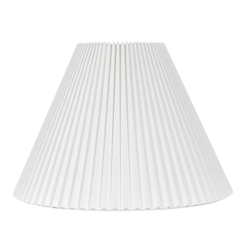 Better Homes & Gardens 6 x 15 x 11" White Knife Pleat Shade | Walmart (US)