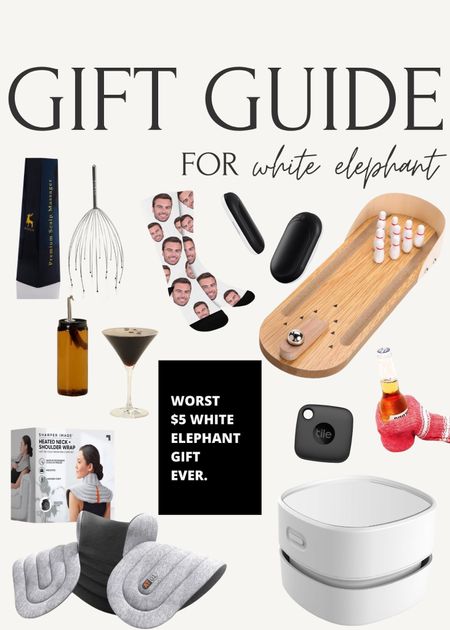 My gift guide for the white elephant party!! #whiteelephant #present #giftgiving #whiteelephantgift #gifts

#LTKSeasonal #LTKGiftGuide #LTKHoliday