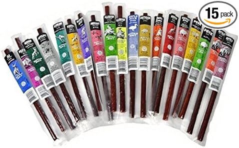 15 Piece Game Jerky Alligator-elk-buffalo-kangaroo-ostrich-pheasant-venison-wild Boar Gift Pack | Amazon (US)