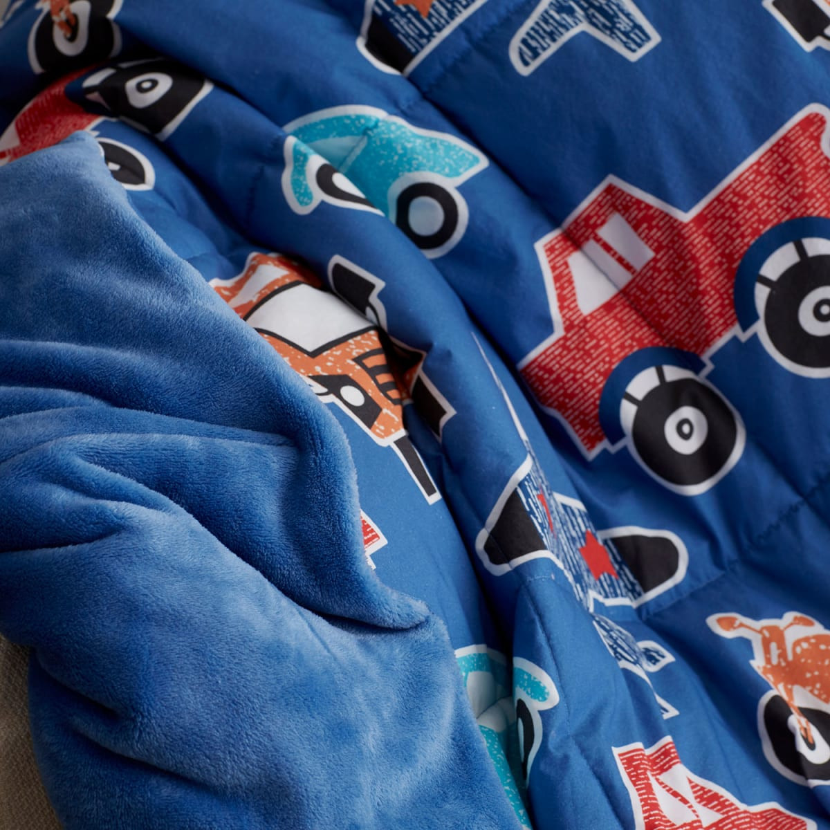 Transportation Printed Reversible Comforter Set | The Company Store