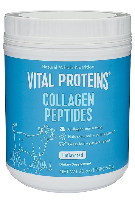 VITAL PROTEINS Unflavored Collagen Peptides, 20 OZ | Amazon (US)