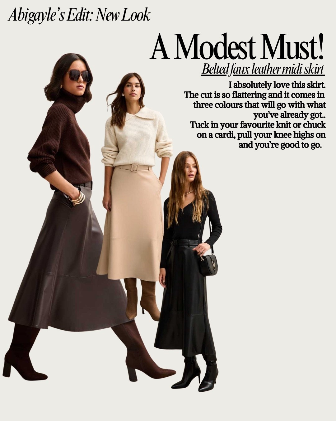 A Modest Must: The perfect midi skirt for autumn winter! 

#LTKmodest #LTKautumn #LTKuk