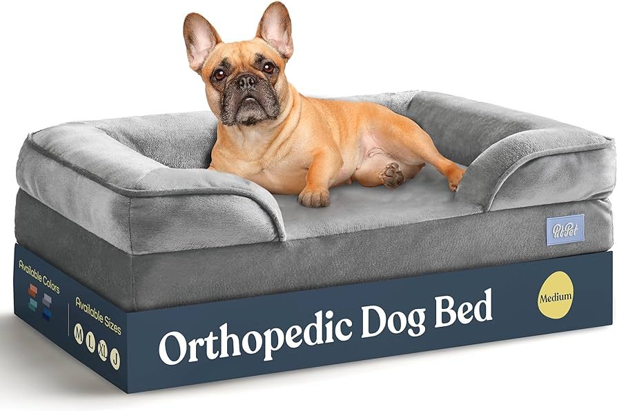 Orthopedic Sofa Dog Bed - Ultra Comfortable Dog Beds for Medium Dogs - Breathable & Waterproof Pe... | Amazon (US)