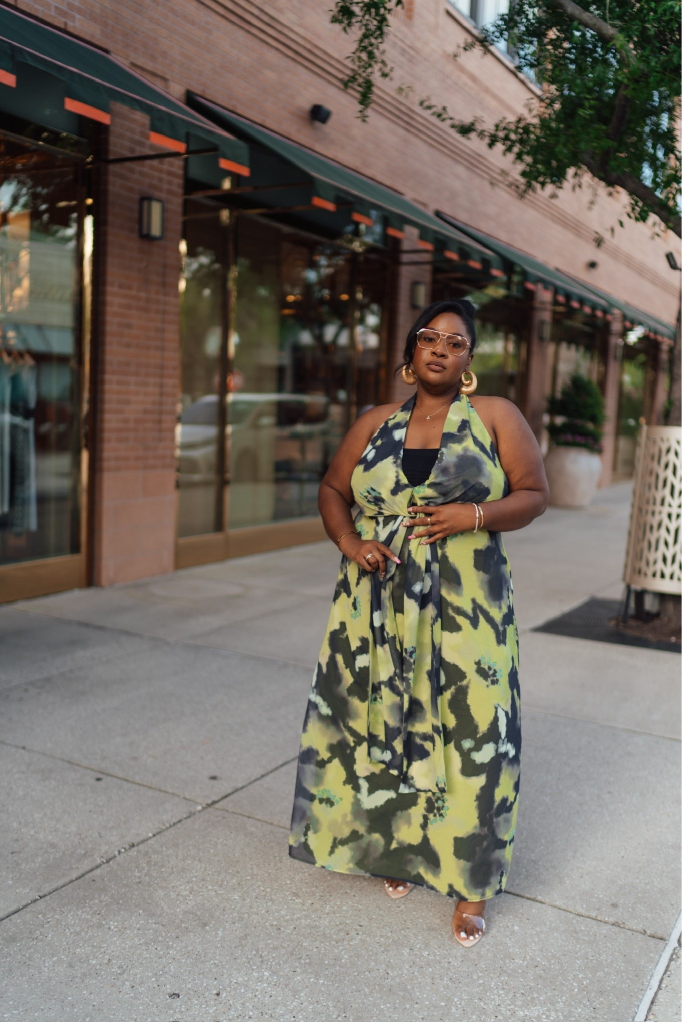 ✨ Eloquii Tie-Detail Halter Maxi Dress! For size reference I’m wearing a size 20 which is too big on me.

#LTKootd #LTKgrwm #LTKPlusSize